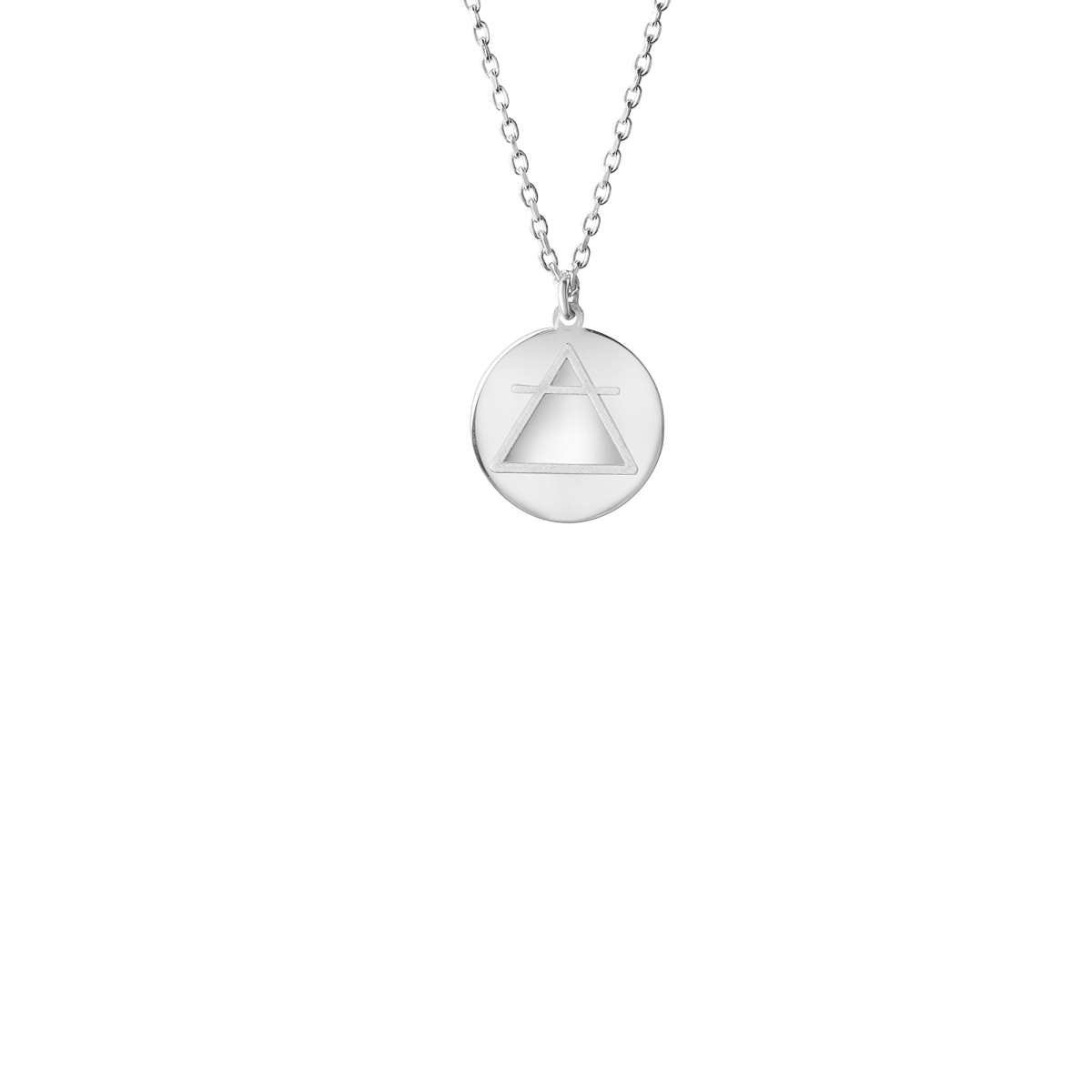 Collier Ankerkette 925/- Sterling Silber rhodiniert 42+3cm